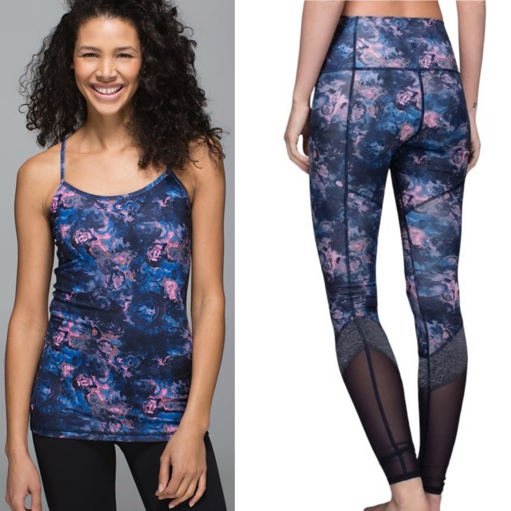 Lulu If You’re Lucky Pant & Power Y Tank Set